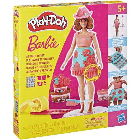 Play-Doh Barbie Florals And Fringe Default Title Kleien Joy&Bloom