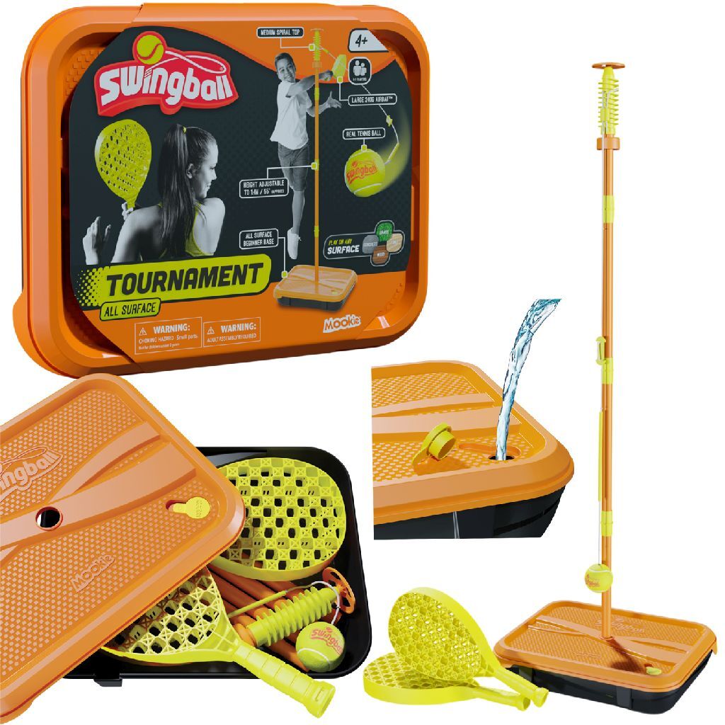 Mookie Swingball Tournament All Surface New Base Default Title Swingball Joy&Bloom