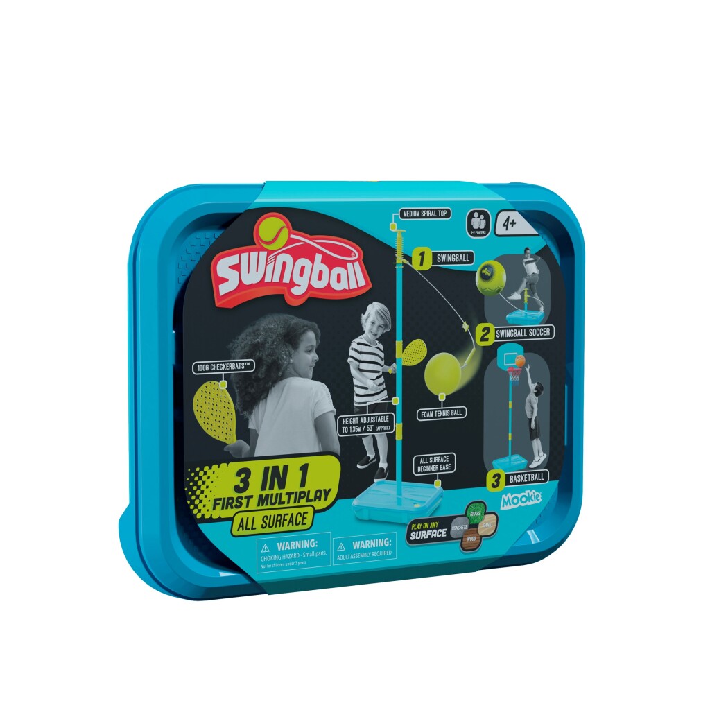 Mookie 3In1 First Multiplay Swingball Swingball Joy&Bloom