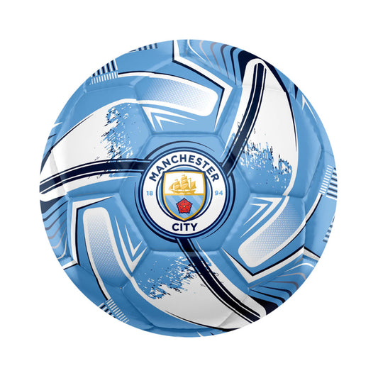 Overige Merken Voetbal Manchester City Maat 5 Blauw/Wit/Zwart Default Title Ballen Joy&Bloom