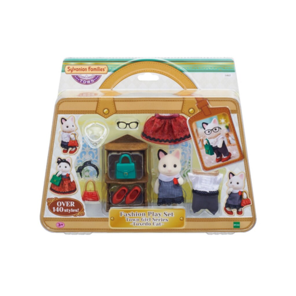 Sylvanian Families 5462 Modespeelset Tuxedo Kat Default Title Sylvanian Families Joy&Bloom