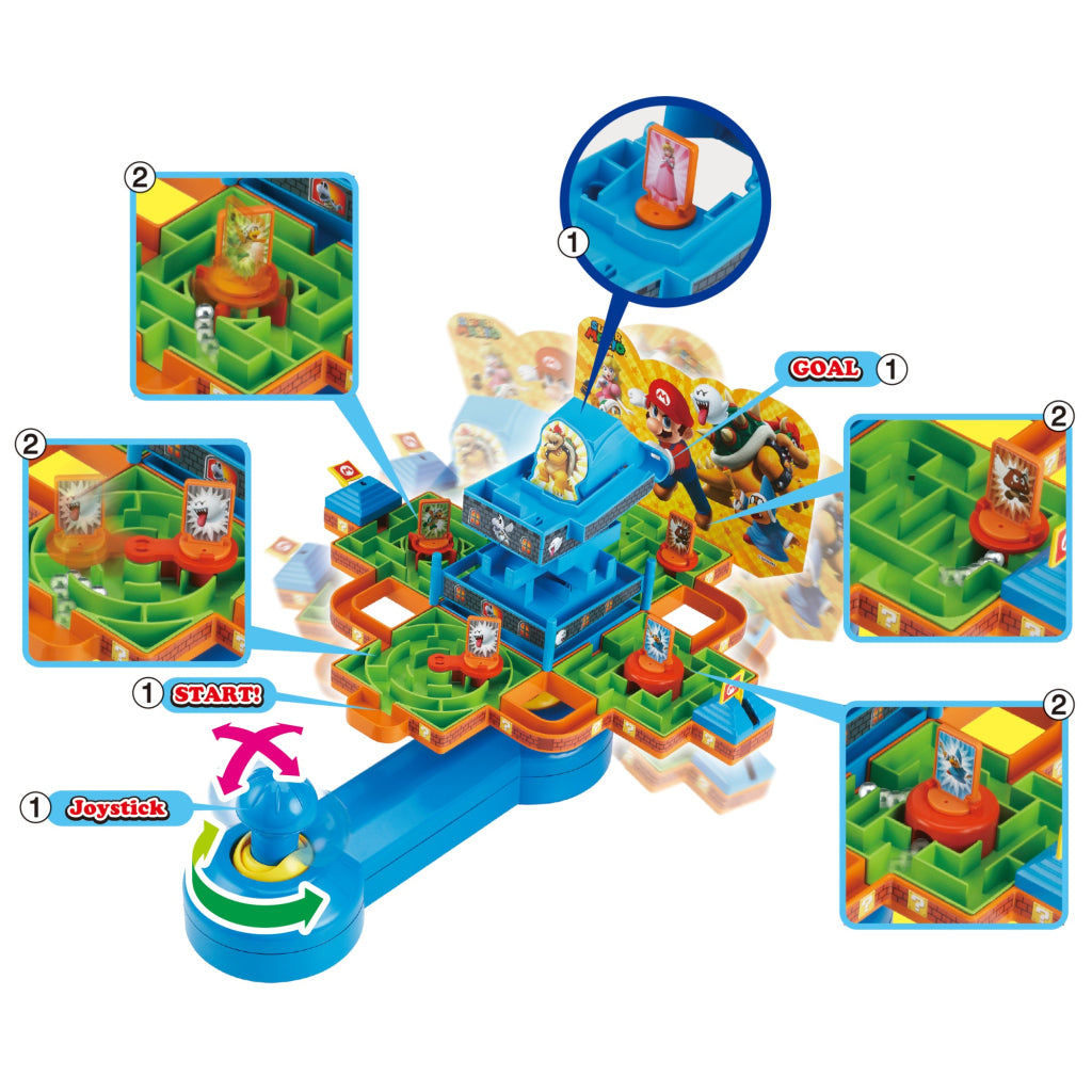 Epoch Nintendo Super Mario Doolhof Spel Actiespellen Joy&Bloom