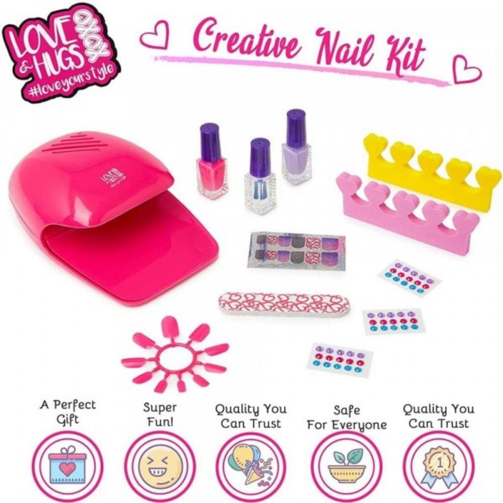 Sambro Love And Hugs Manicure-Pedicure Set Make-up en Haar Joy&Bloom