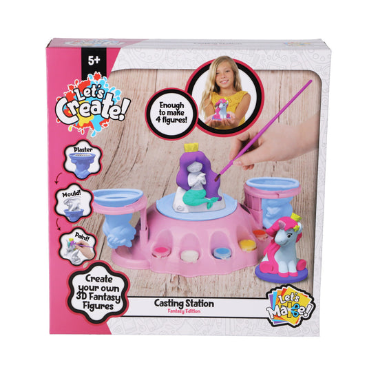 Lets Create! Verf En Gipsgiet Station Default Title Hobby + Knutselen Joy&Bloom