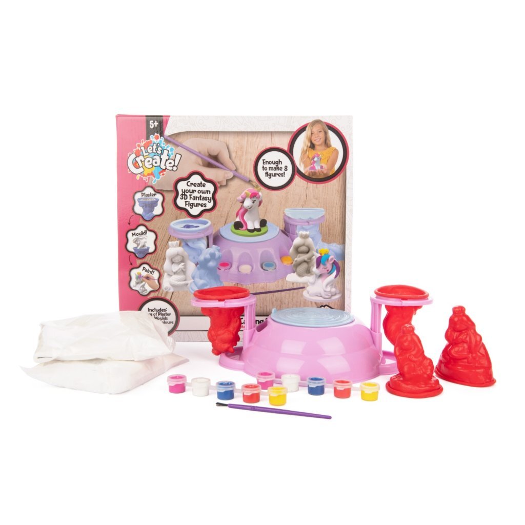 Lets Create! Gipsstation Eenhoorn Deluxe Hobby + Knutselen Joy&Bloom