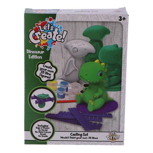 Lets Create! Lets Greate! Gipsgieten Dino Default Title Hobby + Knutselen Joy&Bloom
