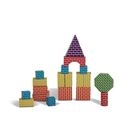 Edushape Kartonnen Blokken Vormen - 45 stuks Joy&Bloom