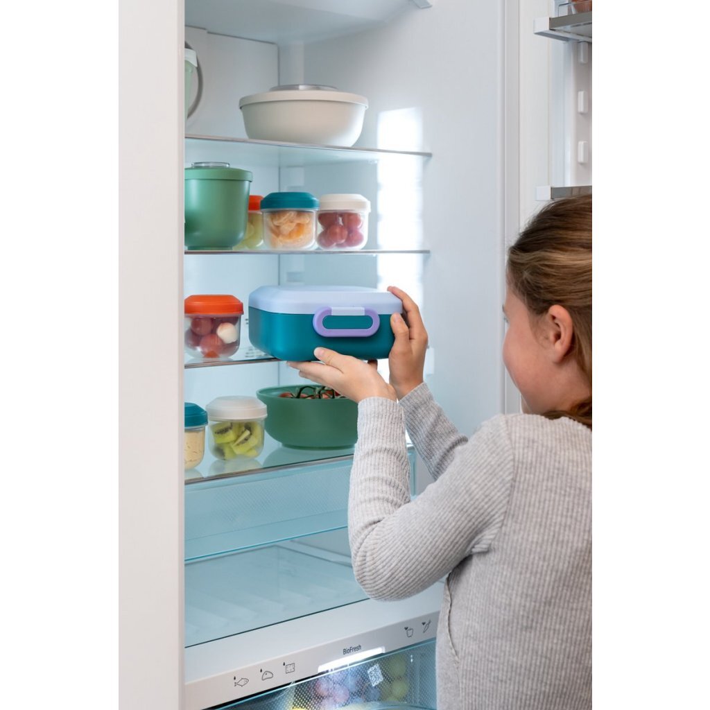 Amuse Rikko Lagoon Sky Lunchbox Blauw/Paars Schoollunch Joy&Bloom