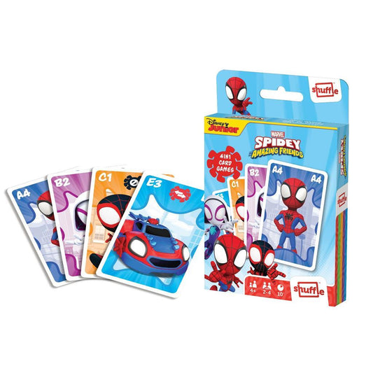 Shuffle Spidey 4In1 Kaarten Default Title Kaartspellen Joy&Bloom