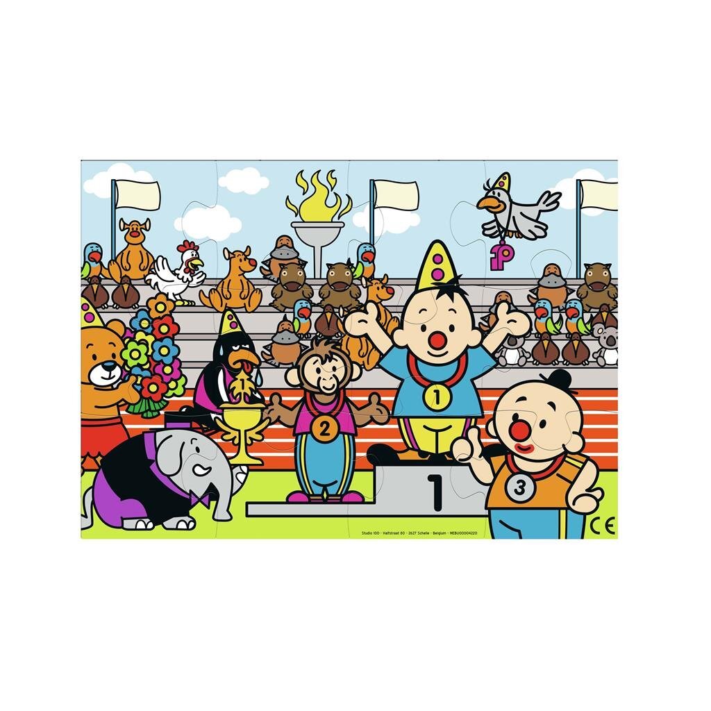 Bumba Puzzel Atleet 12 Stukjes Default Title Puzzels Joy&Bloom