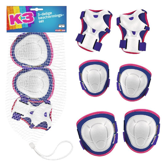 K3 Beschermingsset 6-Delig Default Title Skateboard/Waveboard/Longboard Joy&Bloom