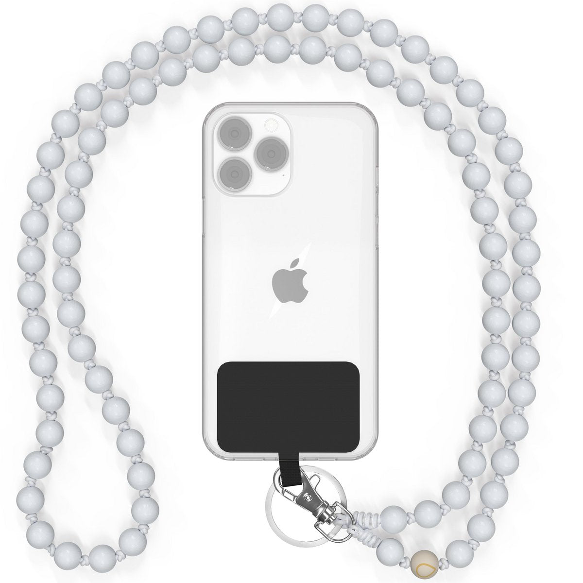 Wit strand Telefoonketting Joy&Bloom