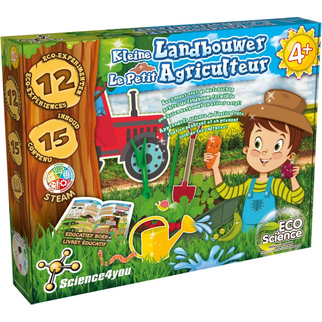 Science4You Kleine Landbouwer + Experimenten Wetenschap/Experimenten Joy&Bloom