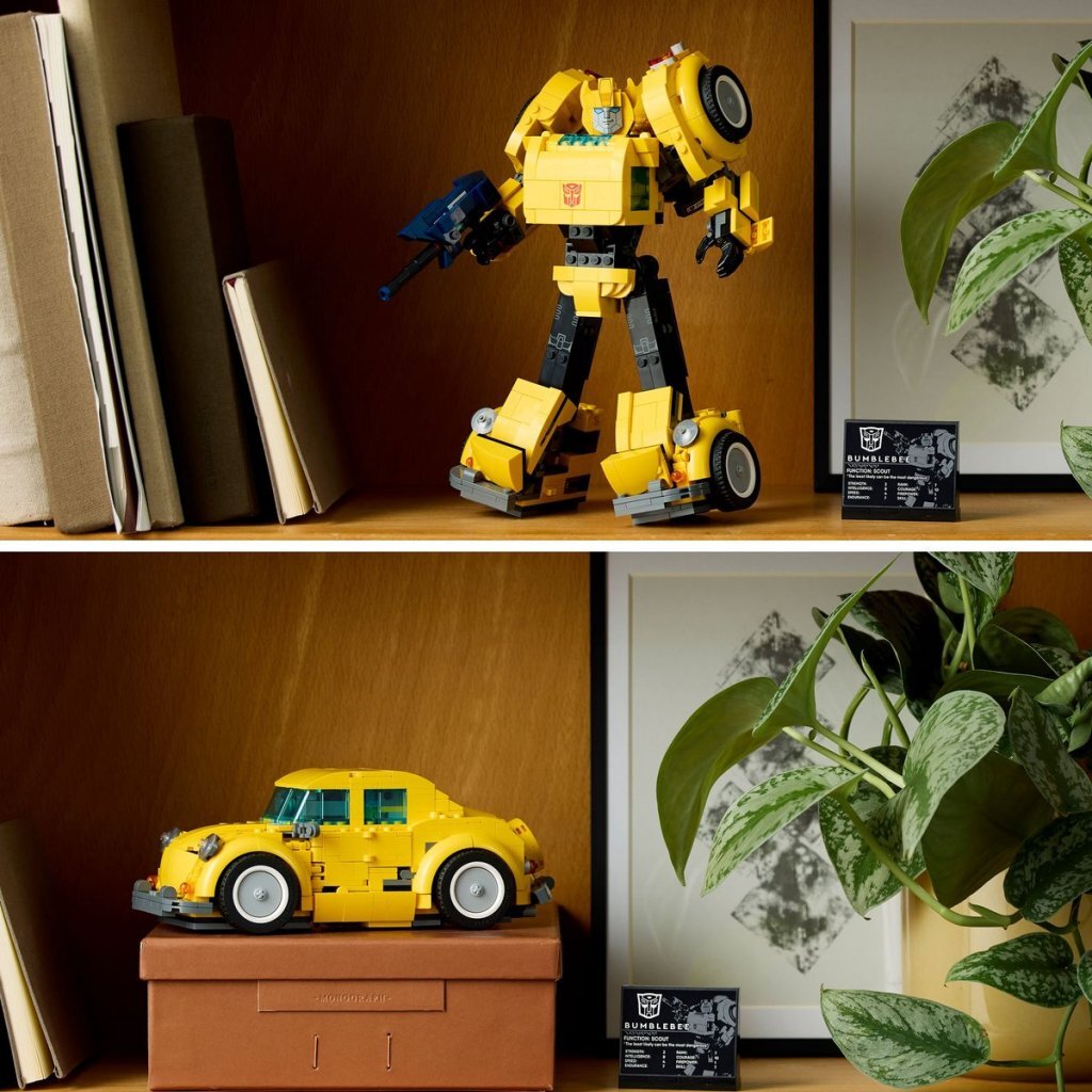 Lego Icons 10338 Transformers Bumblebee Lego Icons Joy&Bloom