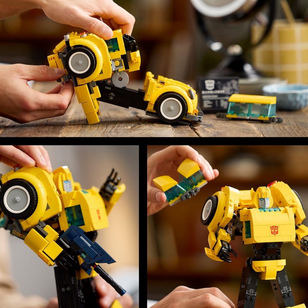Lego Icons 10338 Transformers Bumblebee Lego Icons Joy&Bloom