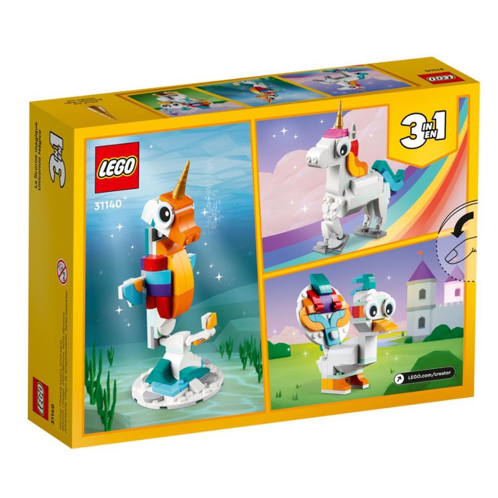 Lego Creator 31140 3In1 Magische Eenhoorn Lego Creator Joy&Bloom