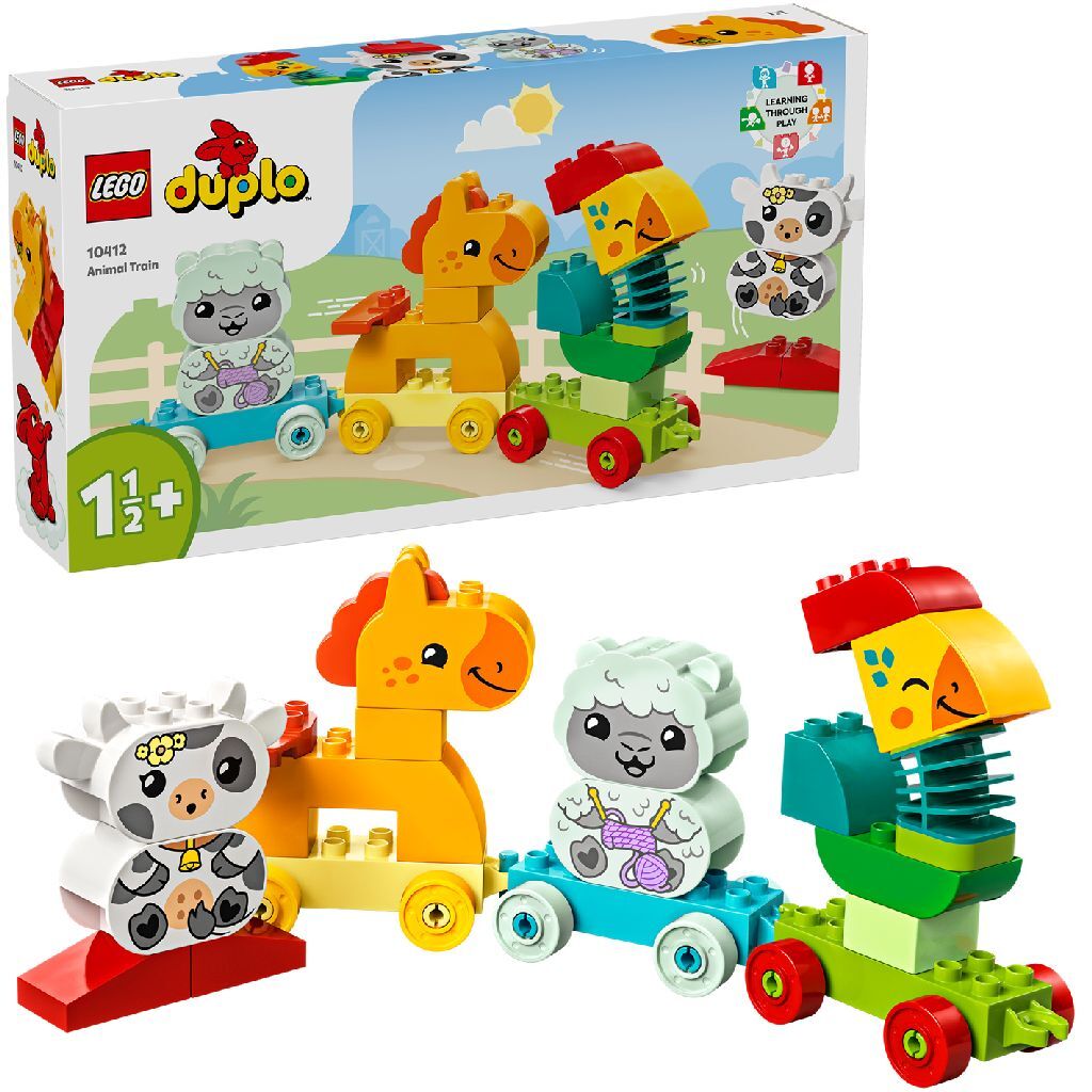 Lego Duplo 10412 Dierentrein Default Title Lego Duplo Joy&Bloom