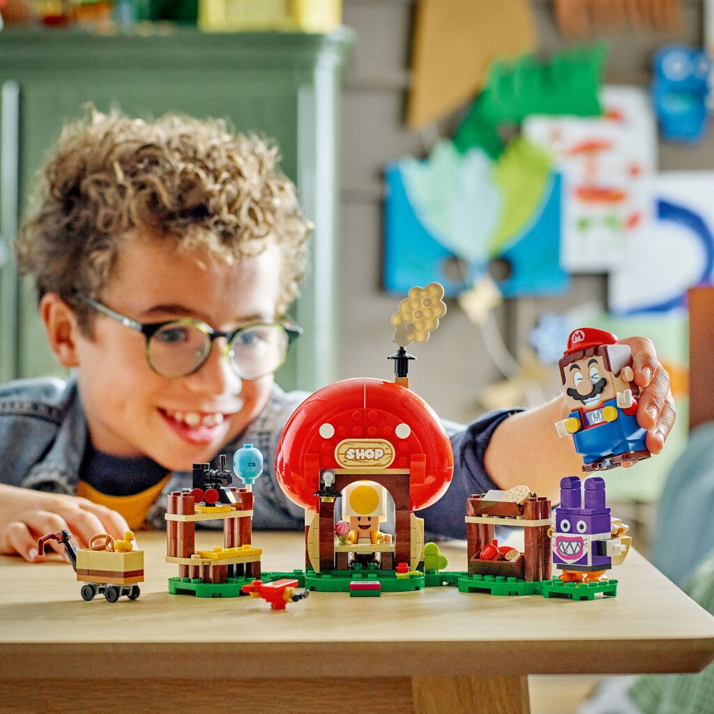 Lego 71429 Super Mario Nabbit At Toad's Shop Lego Super Mario Joy&Bloom