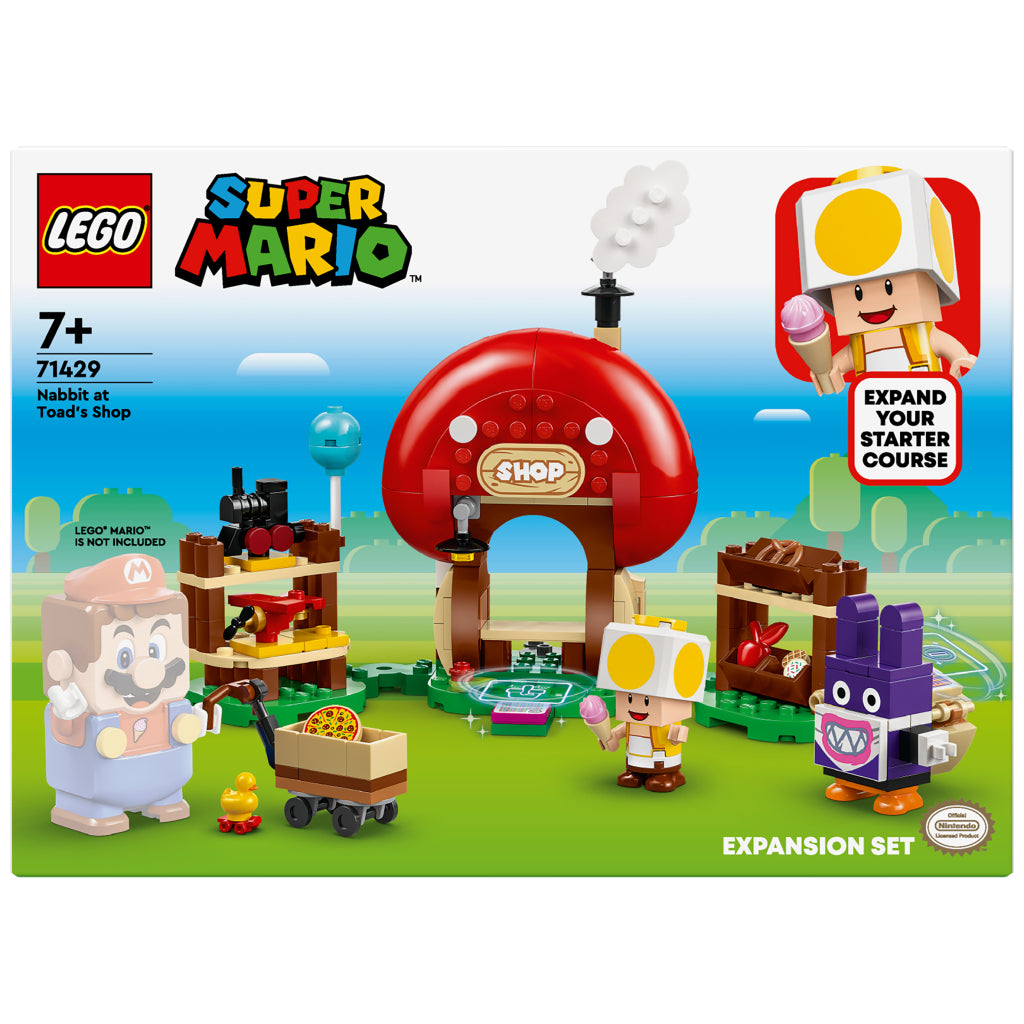 Lego 71429 Super Mario Nabbit At Toad's Shop Lego Super Mario Joy&Bloom