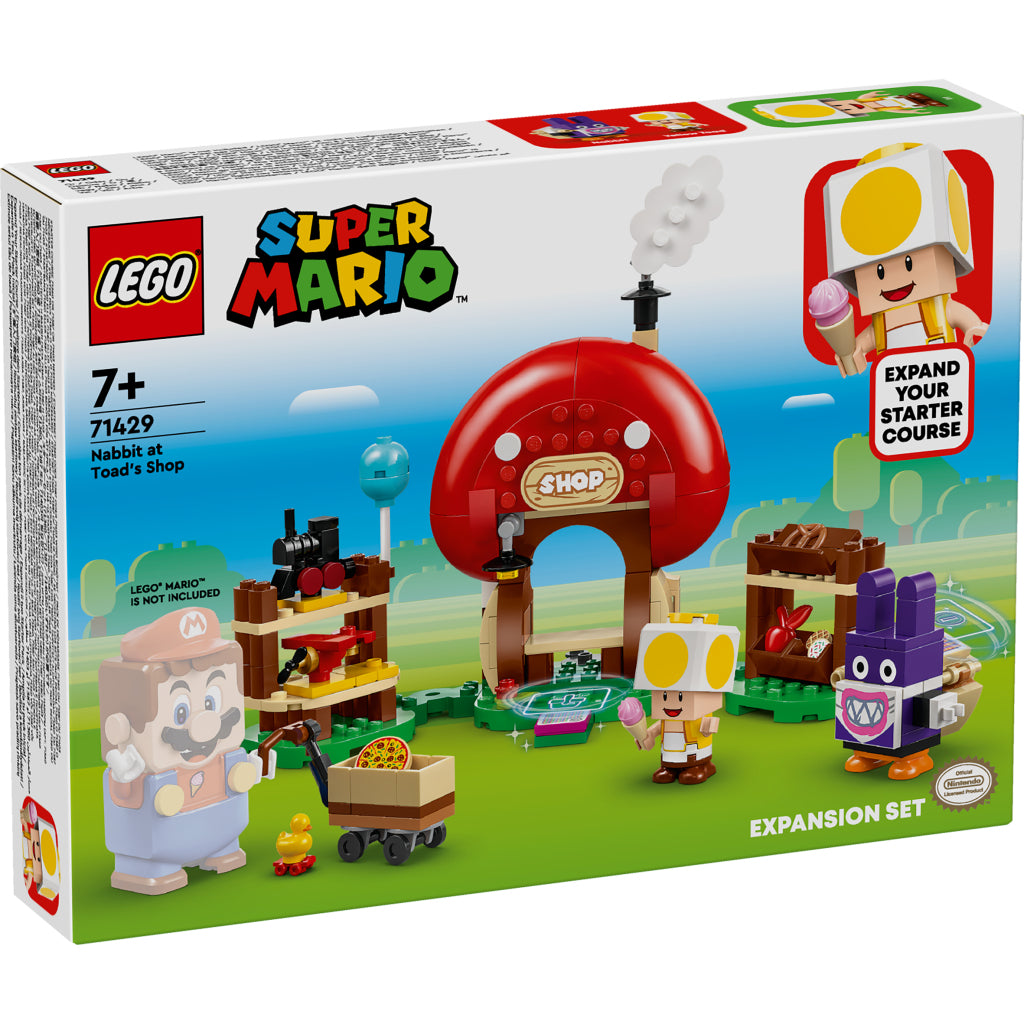 Lego 71429 Super Mario Nabbit At Toad's Shop Lego Super Mario Joy&Bloom