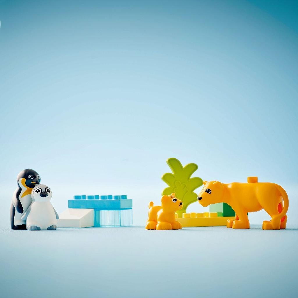 Lego Duplo 10442 Families Van Wilde Dieren Pingu&Iuml;Ns En Leeuwen Lego Duplo Joy&Bloom