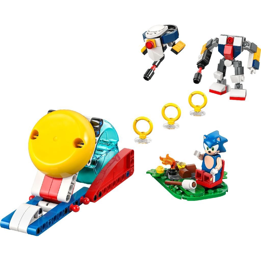 Lego Sonic The Hedgehog 77001 Sonics Krachtmeting Bij Het Kampvuur Lego Sonic The Hedgehog Joy&Bloom