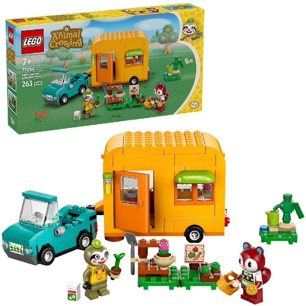 Lego Animal Crossing 77054 Leifs Caravan En Winkel Default Title Lego Animal Crossing Joy&Bloom