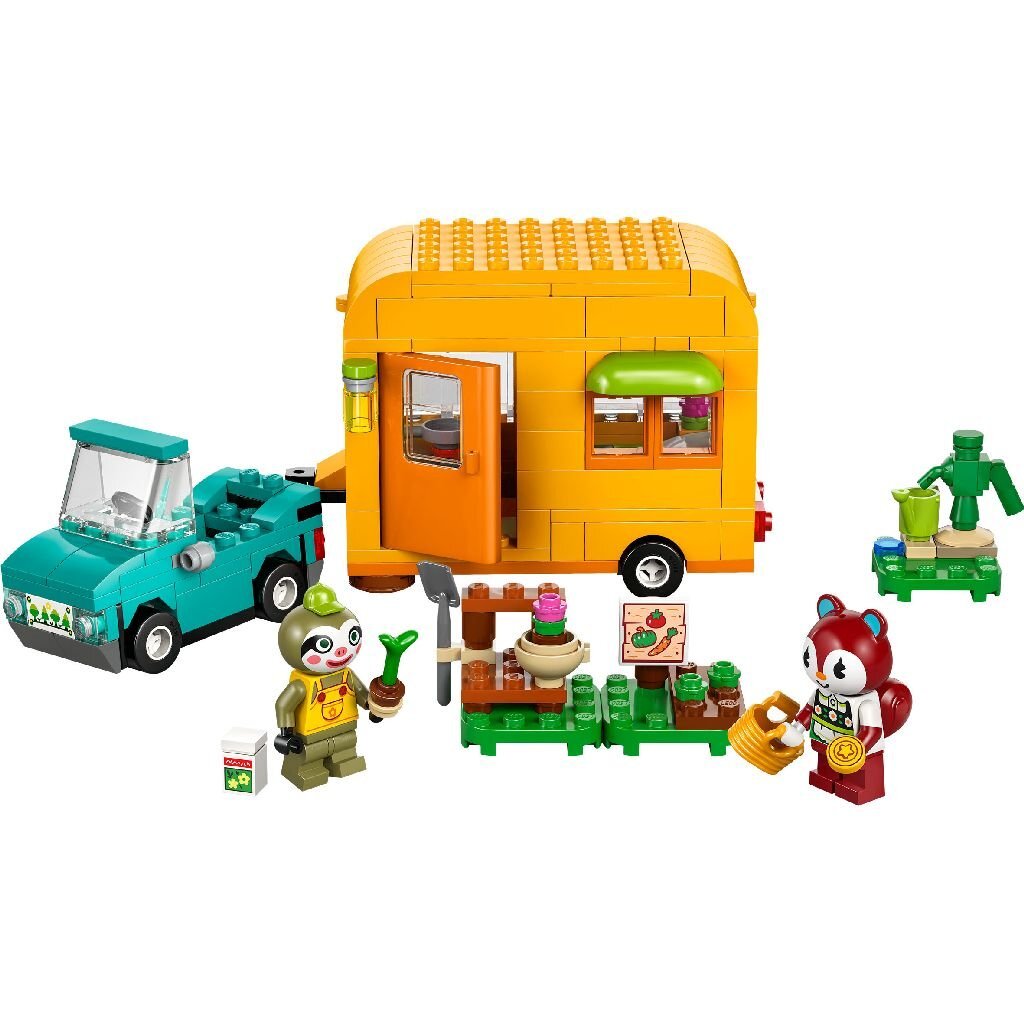 Lego Animal Crossing 77054 Leifs Caravan En Winkel Lego Animal Crossing Joy&Bloom