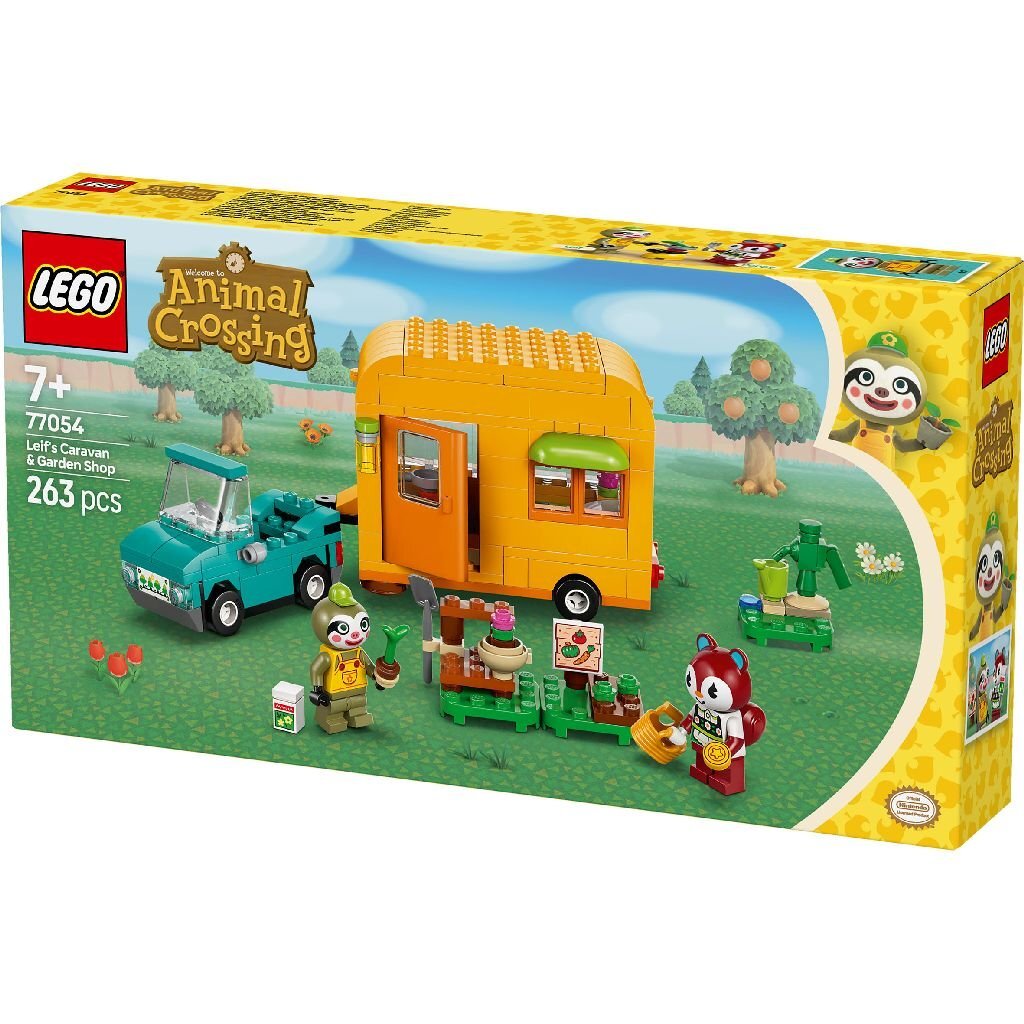 Lego Animal Crossing 77054 Leifs Caravan En Winkel Lego Animal Crossing Joy&Bloom