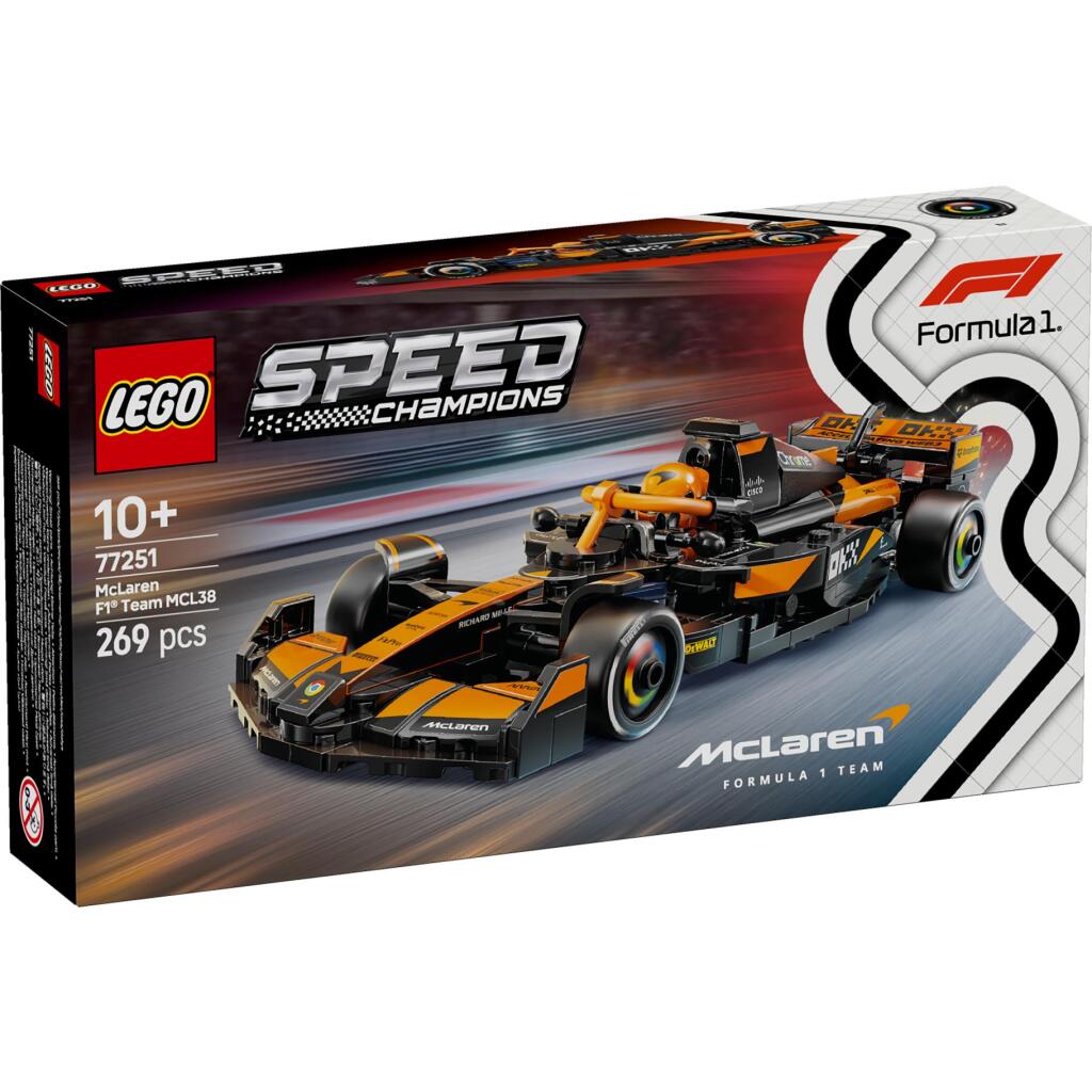 Lego Speed Champions 77251 Mclaren F1 Team Mcl38 Racewagen Default Title Lego Speed Champions Joy&Bloom