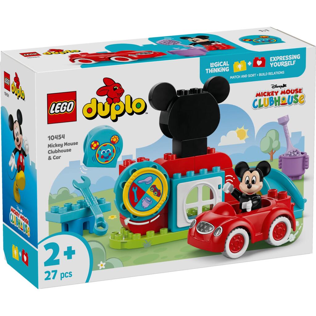 Lego Duplo 10454 Disney Mickey Mouse Clubhuis En Auto Default Title Lego Duplo Joy&Bloom