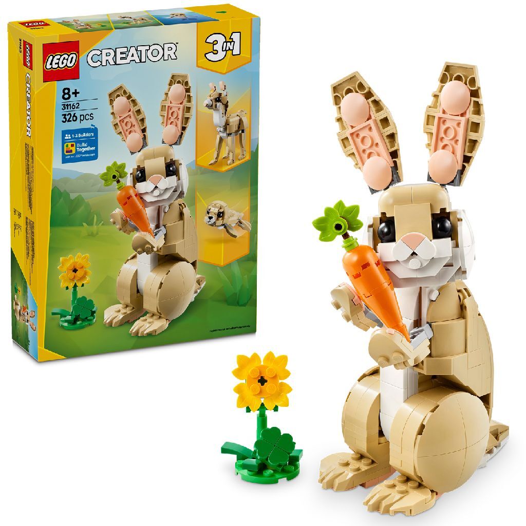 Lego Creator 31162 3In1 Lief Konijn Default Title Lego Creator Joy&Bloom