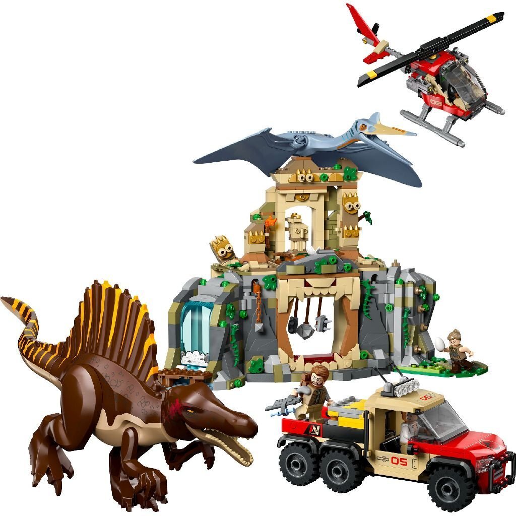 Lego Jurassic World 76976 Spinosaurus En Quetzalcoatlus Luchtmissie Lego Jurassic World Joy&Bloom