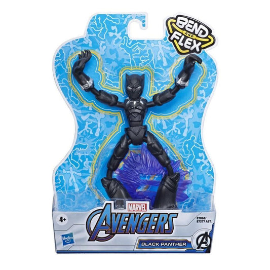 Marvel Avengers Bend And Flex Black Panther Default Title Actiefiguren/Speelfiguren Joy&Bloom