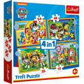 Trefl Paw Patrol 4In1 Puzzel 35-70 Stukjes Default Title Paw Patrol Joy&Bloom