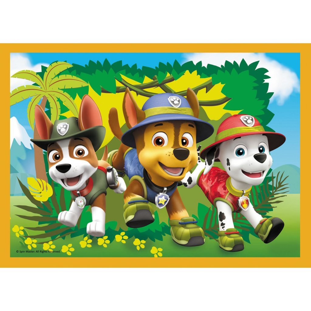 Trefl Paw Patrol 4In1 Puzzel 35-70 Stukjes Paw Patrol Joy&Bloom