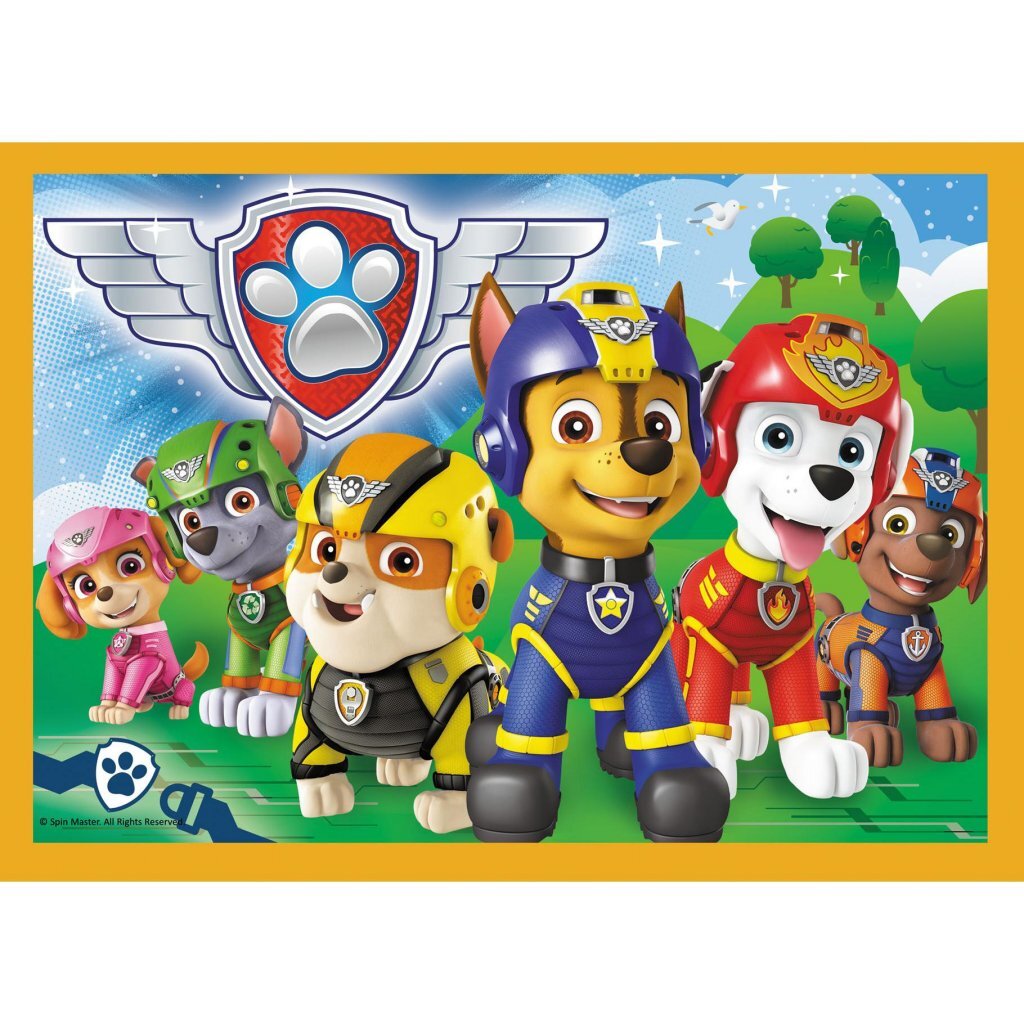 Trefl Paw Patrol 4In1 Puzzel 35-70 Stukjes Paw Patrol Joy&Bloom