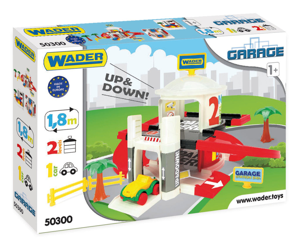 Wader Garage Met Lift 2 Verdiepingen Auto's & Voertuigen Joy&Bloom