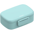Kinderlunchbox met vakken, licht en lekvrij - mint Joy&Bloom
