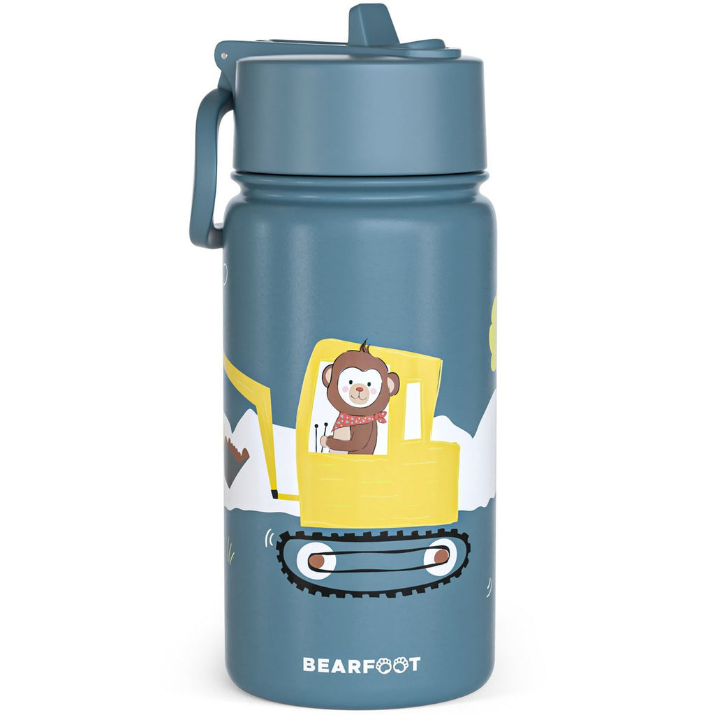 Thermo kinderdrinkfles RVS - graafmachine Joy&Bloom