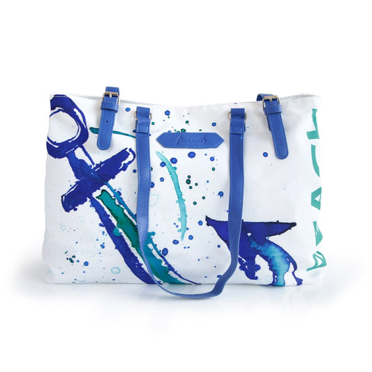 Anemoss anker strandtas Joy&Bloom