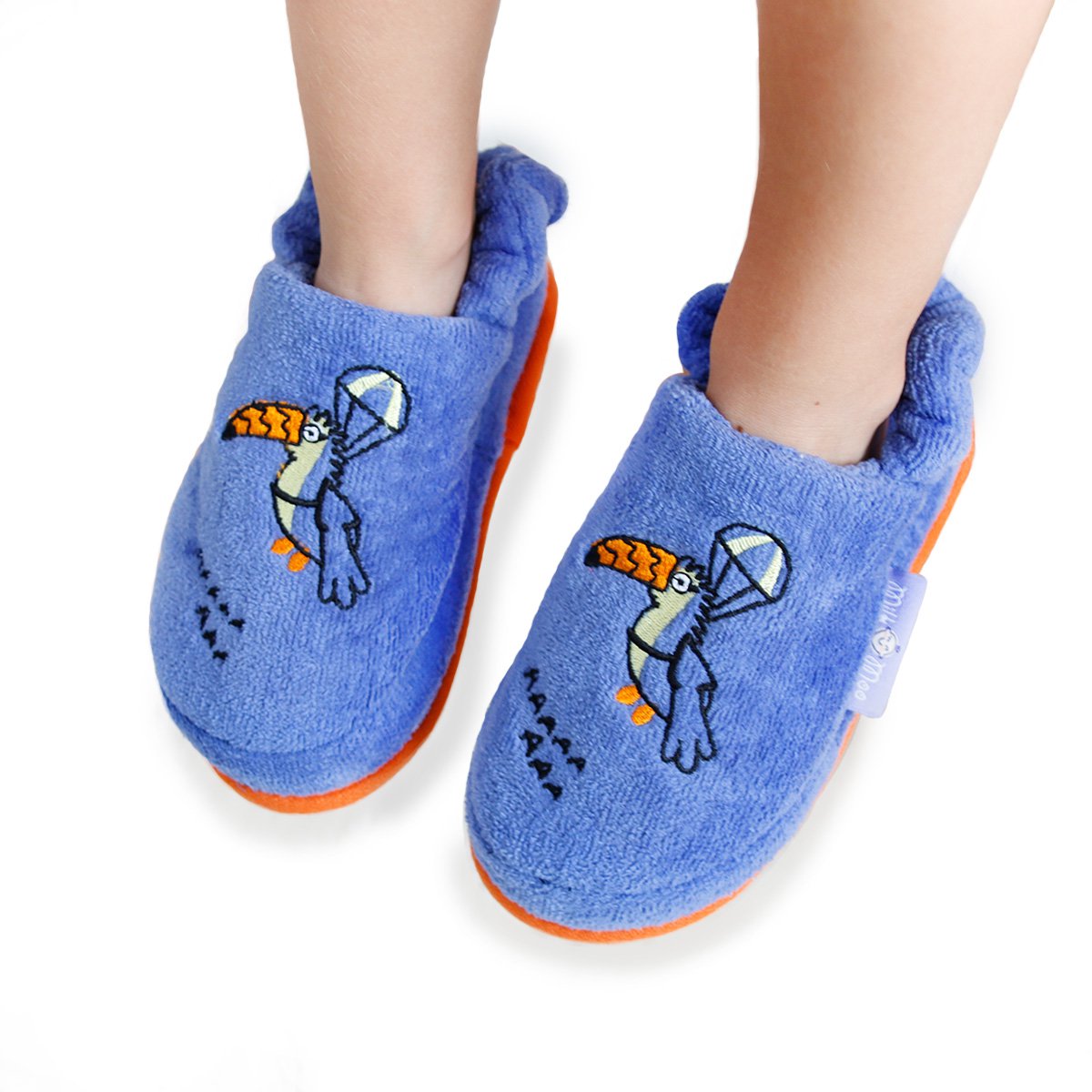 Milk&Moo Flying Toucan kinderpantoffels Joy&Bloom
