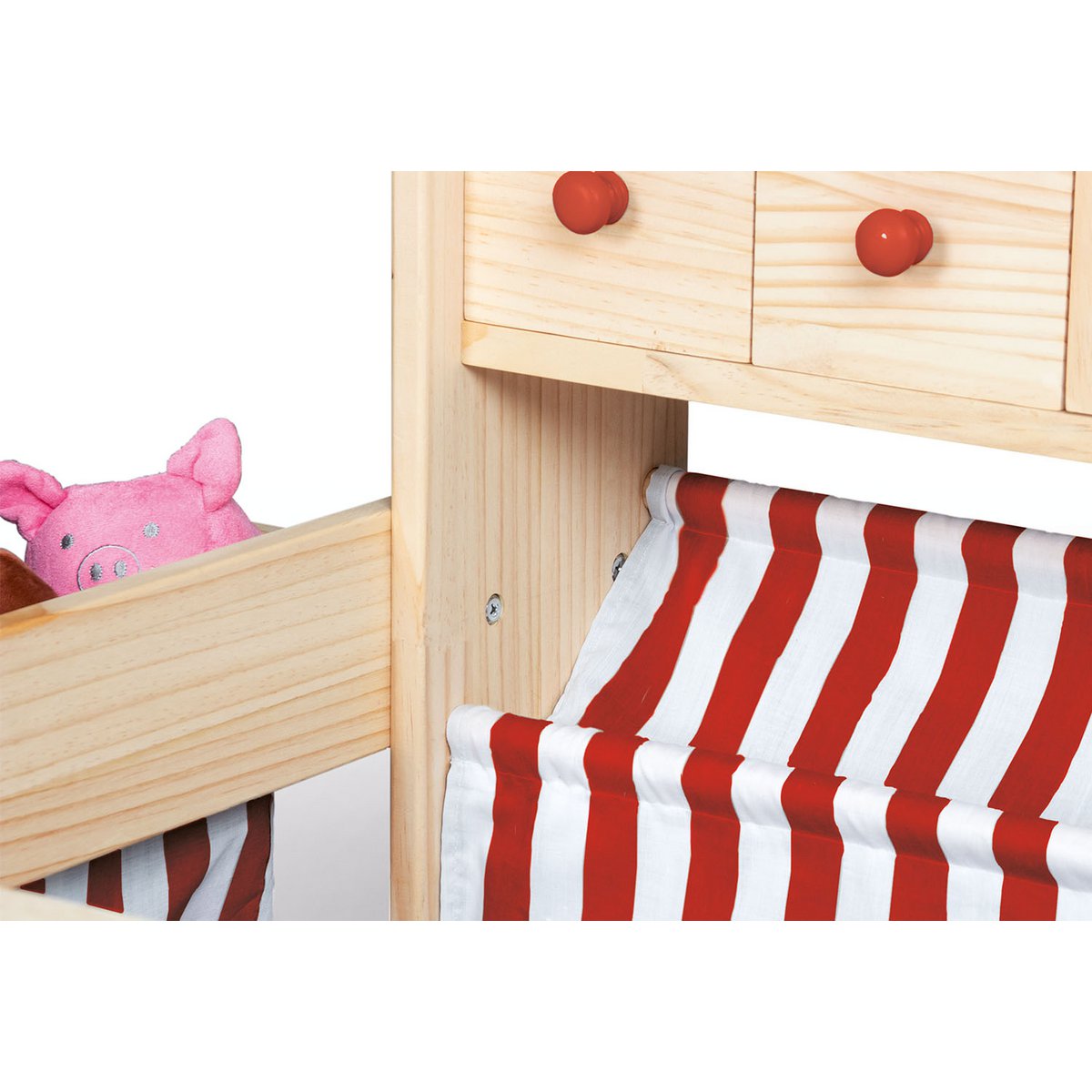 Marktkraam "Lucy", rood