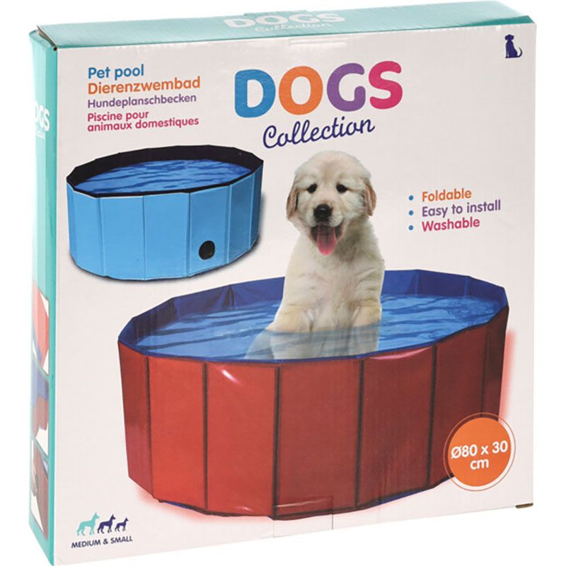 Dogs Collection Hondenzwembad - Ø80 X H30 Cm Kinderbadjes Joy&Bloom
