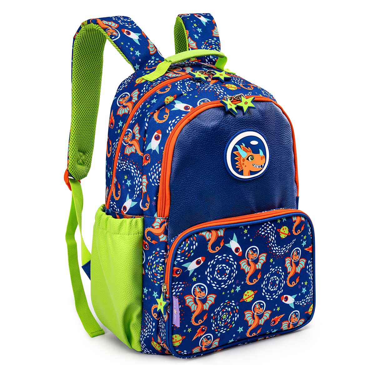 Milk&Moo Ponix kinderrugzak, lichtgewicht en ergonomische schooltas voor basis- en kleuterschool Joy&Bloom