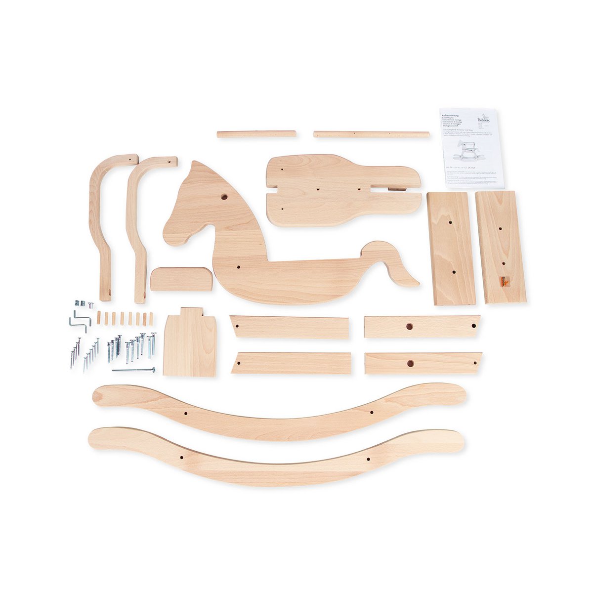 Schommelpaard "Pinolino" met ring