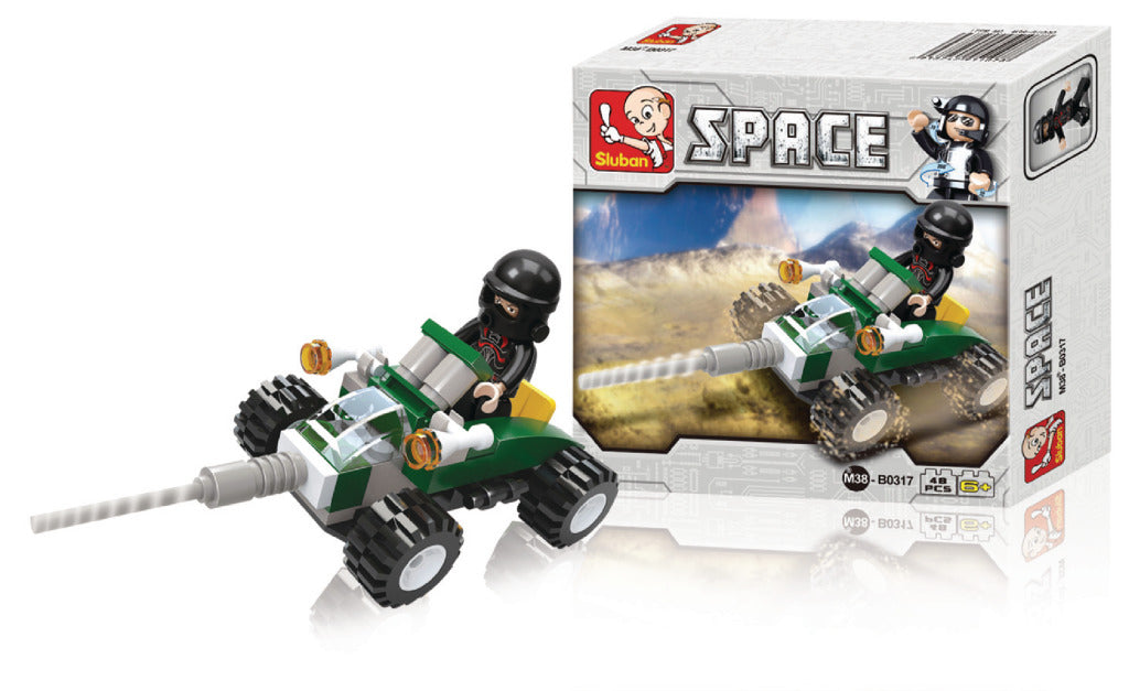 Sluban M38-B0317 Space Quad 48-Delig Default Title Sluban Joy&Bloom