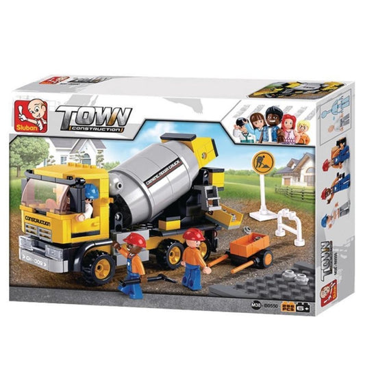 Sluban Town Construction Cementwagen Default Title Sluban Joy&Bloom
