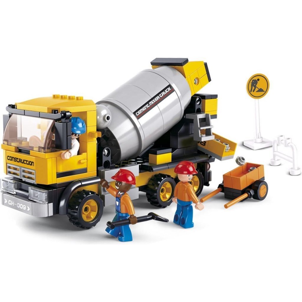 Sluban Town Construction Cementwagen Sluban Joy&Bloom