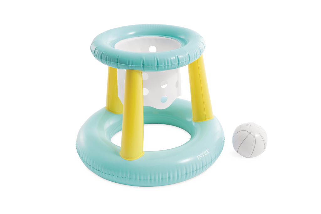 Intex 58504Np Floating Hoops Met Bal 67X55 Cm Default Title Relaxen en Spelen Joy&Bloom